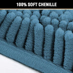 H.VERSAILTEX Bath Mat for Bathroom Non Slip Luxury Chenille Ultra Soft Bath - Image 3