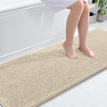 OLANLY Bathroom Runner Rugs 70x24, Extra Soft Absorbent Chenille Bath Rugs by OLANLY