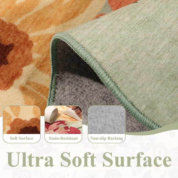 DUKINO Washable 2.6x12 Runner Rug - Image 6