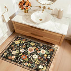 RELEANY Floral 2x3 Area Rugs Washable Print Boho Cute Carpet Non Slip Flower - Image 3