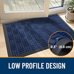 OLANLY Front Door Mat Outside Entrance 59x23, Heavy Duty Sturdy Natural Rubber - Image 5