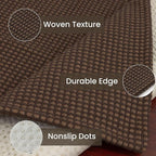 IOHOUZE Washable Runner Rug 2.6x12 Non Slip Rubber Backed Extra Long Hallway - Image 6