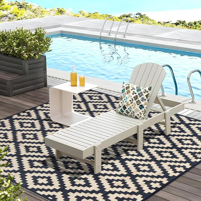 SAND MINE Reversible Mats, Plastic Straw Rug, Modern Area Rug, Large Floor Mat - Image 5
