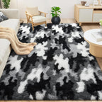 AROGAN Soft Fuzzy Kids Rugs for Girls Room Playroom 3x5 Feet, Fluffy Cute by AROGANAREARUG