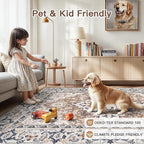 Lofus 4x6 Area Rugs for Living Room, Washable Area Rug, Rugs for Bedroom - Image 4