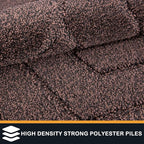 PURRUGS Dirt Trapping Door Mat 32" x 47", Non-Slip Machine Washable Entry Rug - Image 3