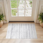 cotiled Washable 2x3 Entryway Rug: Washable Boho Rugs - Image 2