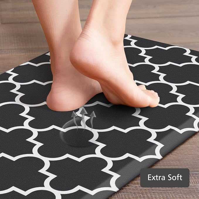 KMAT Kitchen Mat 0.47inch Cushioned Anti-Fatigue Kitchen Rug, Waterproof - Image 5