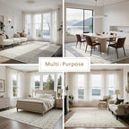 Srugn Washable Rugs 8x10 Area Rugs - Image 5