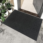 Mibao Front Door Mat Outdoor Entrance, Waterproof Dirt Trapper Doormat - Image 8