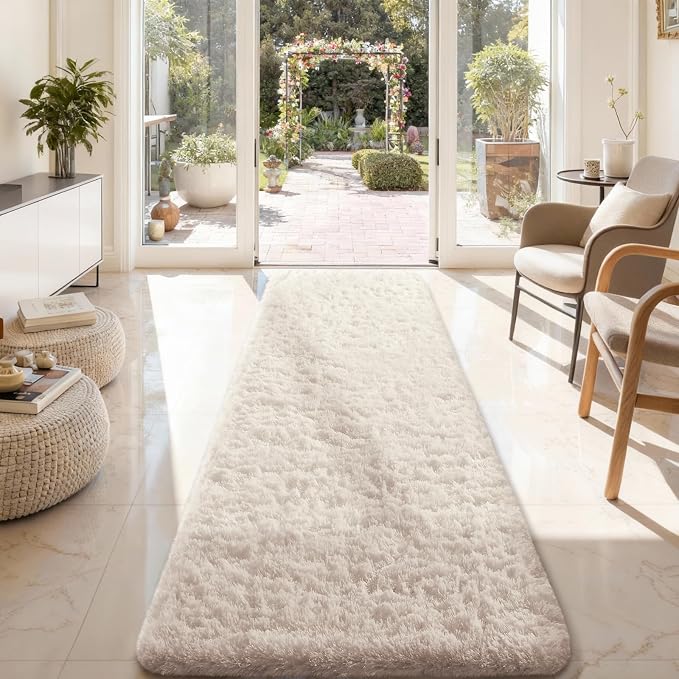 Ophanie 2x8 Runner Rug for Hallway, Upgrade Non-Slip Fluffy Soft Bedside Rugs - Image 5