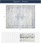 Srugn Washable Rugs 8x10 Area Rugs - Image 2