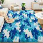 AROGAN Soft Fuzzy Kids Rugs for Girls Room Playroom 8x10 Feet, Fluffy Cute - Image 7