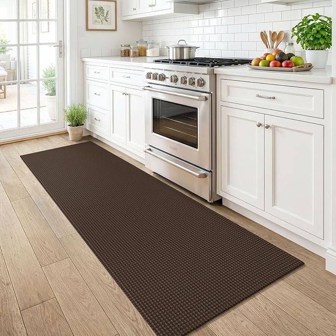 KOZYFLY Runners for Hallways 2x6 ft Washable Kitchen Runner Non Slip Rubber - Image 2