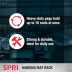 SPRI Hanging Exercise Mats for Gyms, Closed-Cell Foam Yoga & Fitness Mats - Image 5