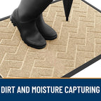 OLANLY Front Door Mat Indoor Outdoor Entrance, Waterproof All-Season, - Image 7