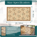3x5 Floral Entry Rug - Image 2