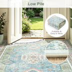 Lofus Vintage Living Room Rugs 8x10, Soft Machine Washable Area Rug - Image 7