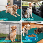 OLANLY Dog Door Mat for Muddy Paws 47x32, Absorbs Moisture and Dirt, Absorbent - Image 7