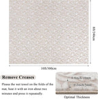 Vaukki 8x10 Area Rug for Living Room, Soft Fluffy Washable Modern Floral Indoor - Image 2