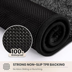 PURRUGS Easy Care Area Rug 4ft x 6ft, Non-Slip Machine Washable Entryway Rug - Image 5