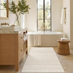 3x5 Washable Rug Moroccan Small Entryway Rug Non Slip Indoor Floor Carpet - Image 7