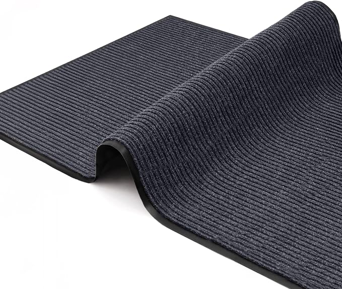 Large Door Mat 3' x 5' Grey, Heavy Duty Commercial Floor Mat, Industrial Floor - Image 9