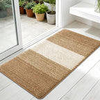 Kitinjoy Indoor Outdoor Door Mat, 45x27 Non-Slip Absorbent Dirt Trapper by Kitinjoy
