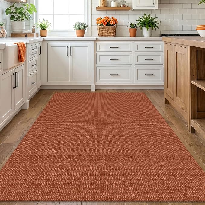 IOHOUZE Washable Area Rug 5x7 Non Slip Rubber Backed Rugs - Image 2