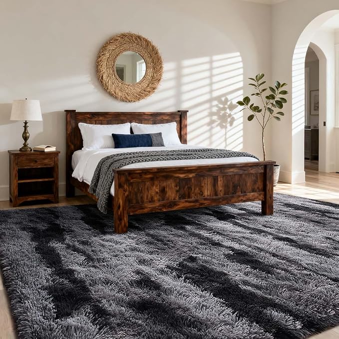 9x12 Ft Extra Large Shag Rugs for Living Room, Ultra Soft Fluffy Furry Area - Image 3