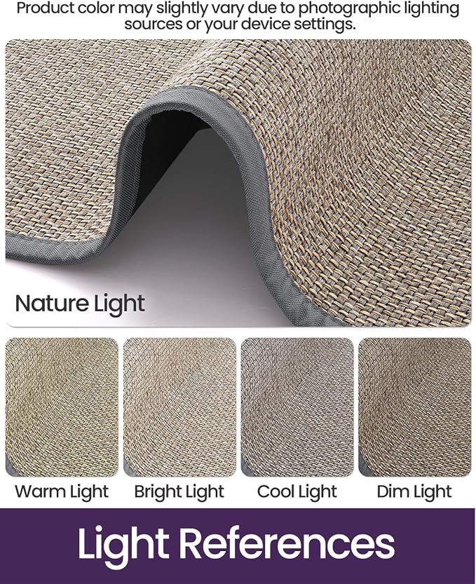 DEXI Ultra Thin Entryway Indoor Door Mat 32x48, Non Slip Rubber Backing Inside - Image 3