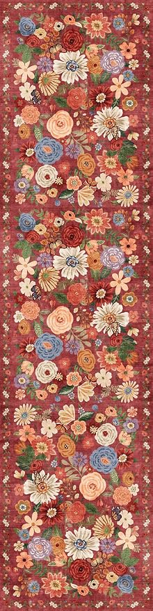 Rug for Hallways Kitchen Rug 3x7, Non Slip Washable Runner Rug - Image 2