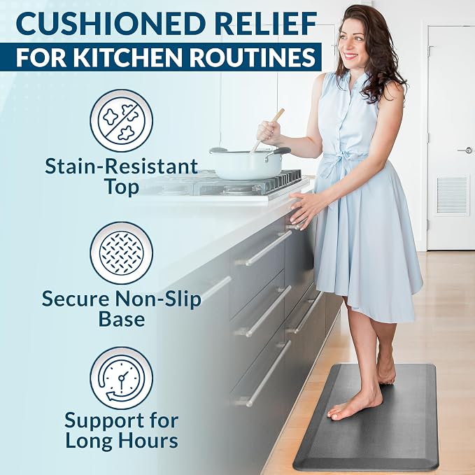 ComfiLife Anti Fatigue Floor Mat – 3/4 Inch Thick Kitchen Mats - Image 6