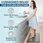 ComfiLife Anti Fatigue Floor Mat – 3/4 Inch Thick Kitchen Mats - Image 6