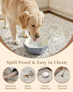 Madane Washable Kitchen Rug Set of 3, Small Area Rug Non-Slip Vintage Entryway - Image 7