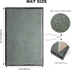 Mibao Front Door Mat Indoor Entrance, 29.5" x 17", Dirt Trapper Welcome Mat - Image 2