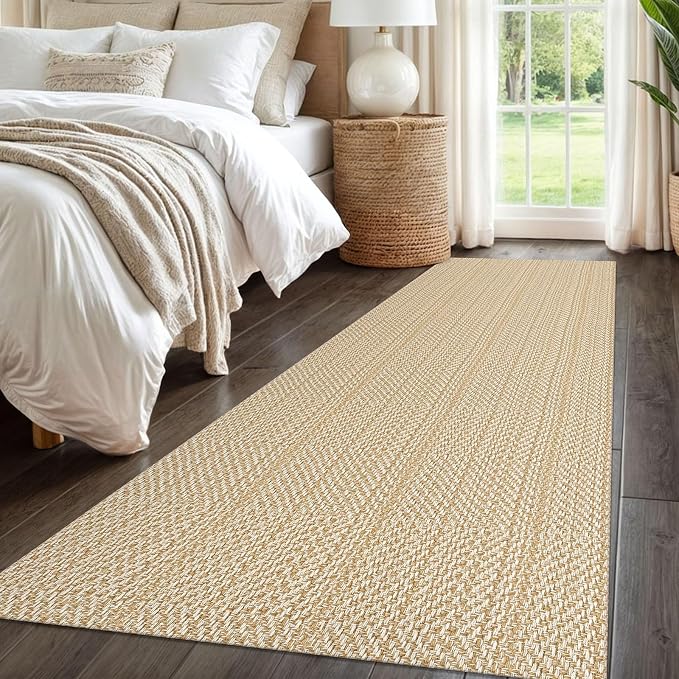 IOHOUZE Washable Runner Rug 3x8 Non Slip Rubber Backed Wide Hallway Runner - Image 8