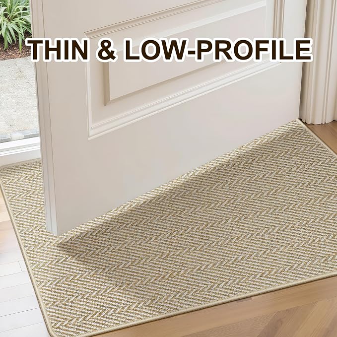 Ultra Thin Door Mat Indoor Entrance 36"x59", Low-Profile Indoor Door Mat - Image 5