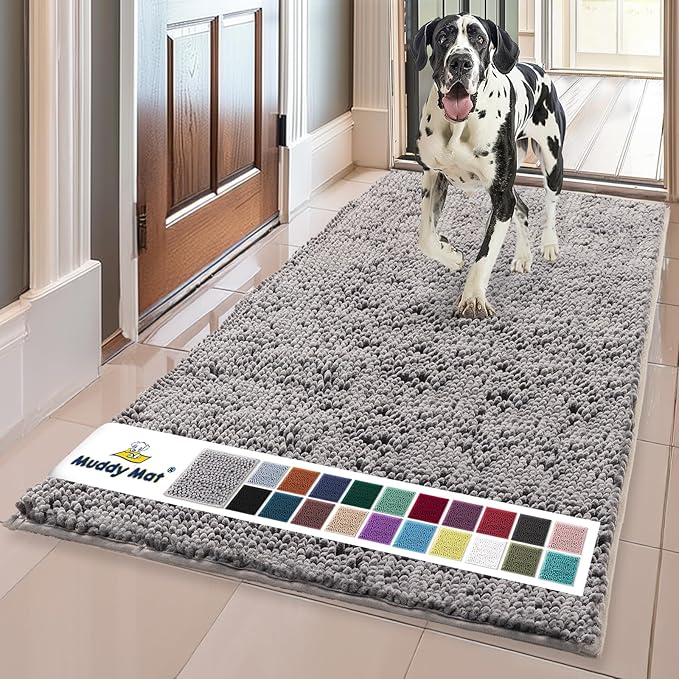 Muddy Mat® | Super Water Absorbent Door Mat Indoor, Microfiber Quick Dry by MuddyMat%C2%AE