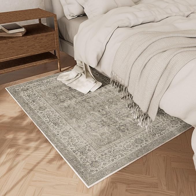 Machine Washable Small Rugs for Kitchen: Door Mat Indoor Entrance 2x3 Throw Rug - Image 2