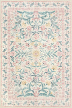 Wonnitar Washable Area Rug 6x9, Boho Non Slip Non-Shedding Pastel Nursery Carpet - Image 10