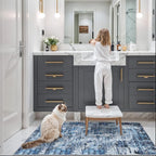 2x5 Washable Kitchen Runner Rug – Non-Slip Rubber Backing Low-Pile Soft Small - Image 3