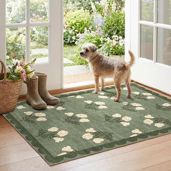 Floral Outdoor Rug - Image 5