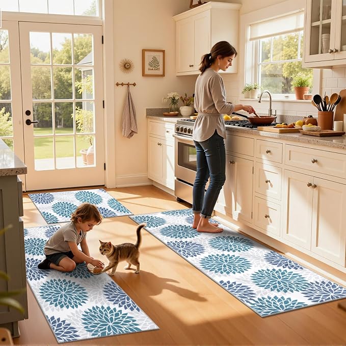 Ileading Boho Kitchen Rugs Sets 3 Piece - Image 8