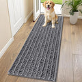 Smiry Dog Door Mat for Muddy Paws 70x24, Absorbent Dirt Trapper, Non-Slip by Smiry