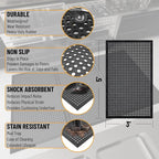 Ottomanson Heavy Duty Rubber Floor Mat – Non-Slip, Waterproof, Restaurants - Image 3