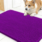 OLANLY Dog Door Mat for Muddy Paws 24x16, Absorbs Moisture and Dirt, Absorbent by OLANLY
