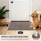 PURRUGS Dirt Trapping Door Mat 20" x 31.5", Non-Slip/Skid Machine Washable - Image 8