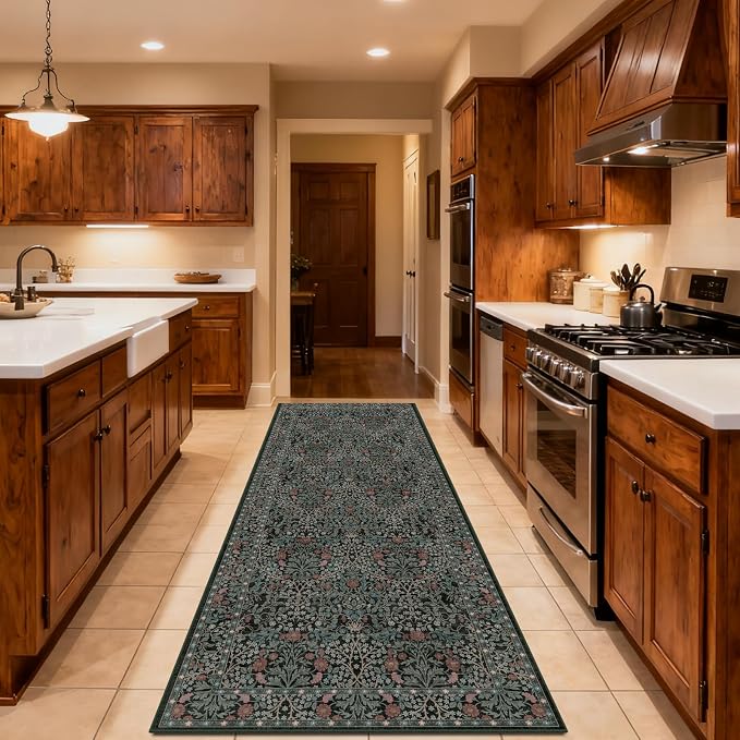 Washable 2' x 6' Runners for Hallways, Non Slip Long Floor Runner for Kitchen - Image 4