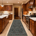 Washable 2'6" x 10' Runners for Hallways, Non Slip Long Floor Runner for Kitchen by Unknown